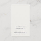 Carte De Visite Ecran vert Confetti Stud 3 oreille (Dos)