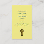 Carte De Visite Écriture biblique chrétienne (Dos)
