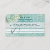 Carte De Visite Écriture d'auteur d'écriture de rédacteur de (Dos)