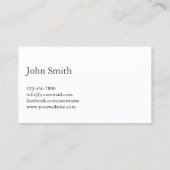 Carte De Visite Écriture manuscrite gratuite de Life Coach (Dos)