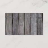 Carte De Visite Écriture manuscrite Motif gris moderne Monogramme (Dos)