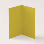 Carte De Visite Écriture simple professionnelle couleur or vertica (Intérieur)