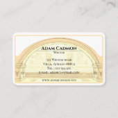 Carte De Visite Écrivain / auteur antique classique (Devant)