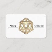 Carte De Visite Écrivain / auteur antique classique (Dos)