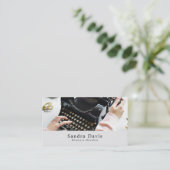 Carte De Visite Écrivain, Écrivain (Debout devant)