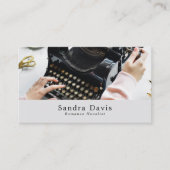 Carte De Visite Écrivain, Écrivain (Devant)