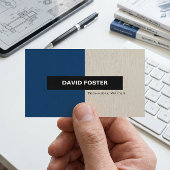 Carte De Visite Écrivain Technique - Simple Élégant Design