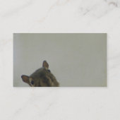 Carte De Visite Écureuil (Dos)
