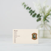 Carte De Visite Écureuil gris (Sciurus carolinensis) (Debout devant)