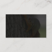 Carte De Visite Écureuil sur l'arbre (Dos)
