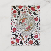 CARTE DE VISITE EDEN / JARDIN BLANC (Dos)