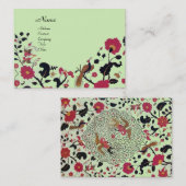 CARTE DE VISITE EDEN / JARDIN BLANC (Devant / Derrière)