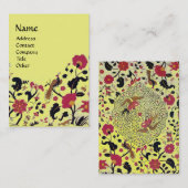 CARTE DE VISITE EDEN / JARDIN BLANC (Devant / Derrière)