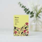 CARTE DE VISITE EDEN / JARDIN BLANC (Debout devant)