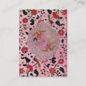 CARTE DE VISITE EDEN / JARDIN BLANC, PARKLES ROSE OR (Dos)