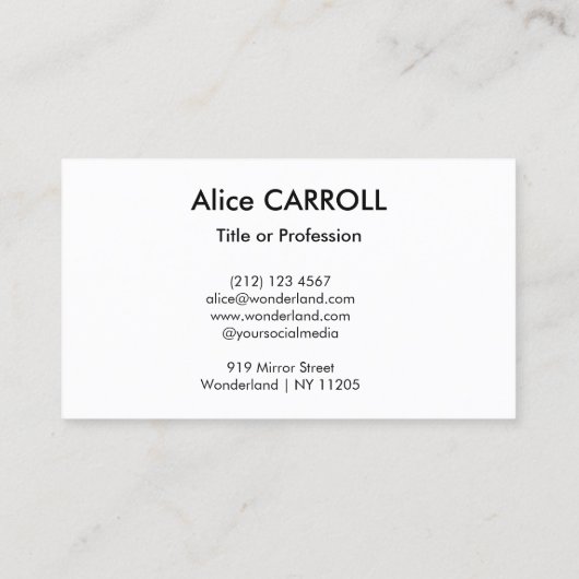 Carte De Visite Edgar Degas - Coton Office New Orleans - QR Code (Dos)