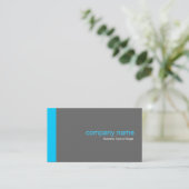Carte De Visite Edge v2 - Bleu Ciel (Debout devant)