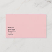 Carte De Visite Edit ALL Details & Change Photo Cake Store (Dos)