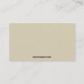 Carte De Visite Editable Custom Signage Shop (Dos)