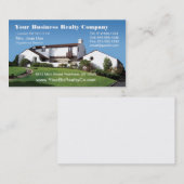 Carte de visite Editable de Realty Company (Devant / Derrière)