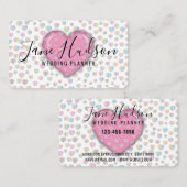 Carte de visite éditable élégante simple minimalis (Devant / Derrière)