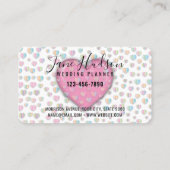 Carte de visite éditable élégante simple minimalis (Dos)