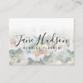 Carte de visite éditable élégante simple minimalis (Devant)