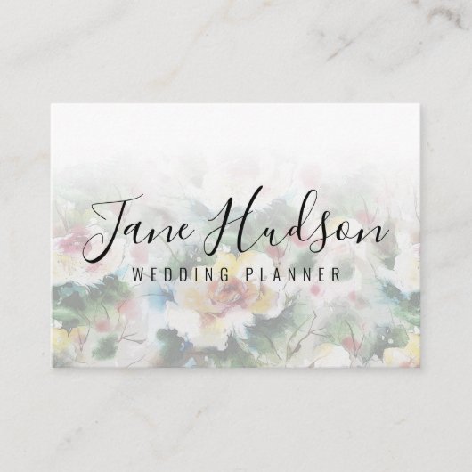 Carte de visite éditable élégante simple minimalis (Devant)