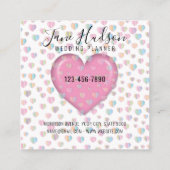 Carte de visite éditable élégante simple minimalis (Dos)