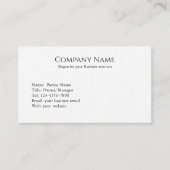 Carte de visite éditable pour tout type d'entrepri (Devant)