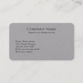 Carte de visite éditable pour tout type d'entrepri (Devant)