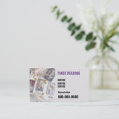 Carte De Visite Editable, Service de lecture de carte, Tarot, Magi (Debout devant)