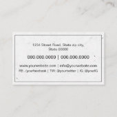 Carte De Visite Éditeur (Dos)