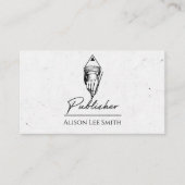 Carte De Visite Éditeur (Devant)