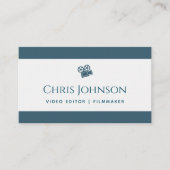Carte De Visite Éditeur vidéo réalisateur réalisateur Production D (Devant)