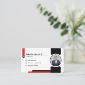 carte de visite édition photo (Debout devant)