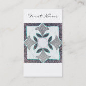 Carte De Visite Édredon de Digitals (Dos)