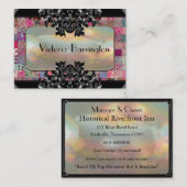 Carte De Visite Édredon élégant (Devant / Derrière)