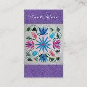 Carte De Visite Édredon fantaisie (Dos)