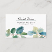 Carte De Visite Eeucalyptus verdoyant (Devant)