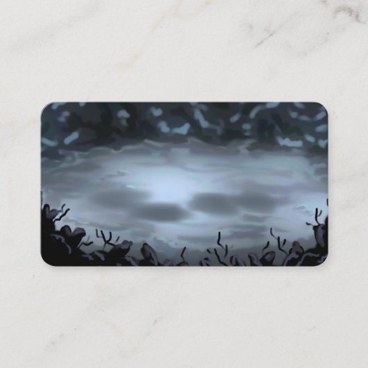 Carte De Visite Effacement brillant (Devant)