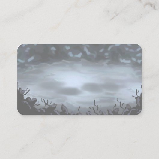 Carte De Visite Effacement brillant (Dos)