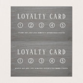 Carte De Visite Effet d'argile rustique lisse Double fidélité (Intérieur déplié)