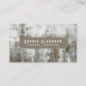 Carte De Visite Effet de peinture ancienne, rustique (Devant)