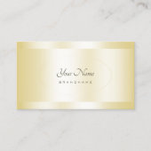 Carte De Visite Effet doré à l'oeil et à l'oeil professionnel et é (Devant)