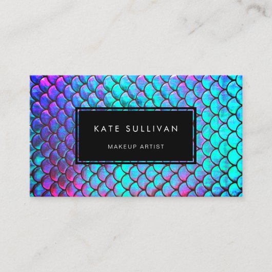 Carte De Visite effet iriririrdescendant conception de siraid (Devant)