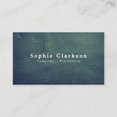 Carte De Visite Effet tableau de bord brut, rustique (Devant)