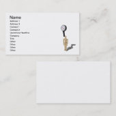 Carte De Visite Effort de mesure (Devant / Derrière)