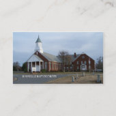 CARTE DE VISITE ÉGLISE BAPTISTE DES AFFAIRES CARD-BOONVILLE (Dos)