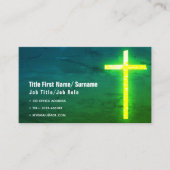 Carte De Visite Église catholique du prêtre Contact (Devant)